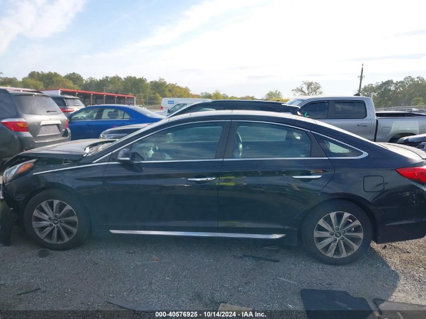 2017 Hyundai Sonata Sport/Limited VIN: 5NPE34AF5HH448627 Lot: 40576925