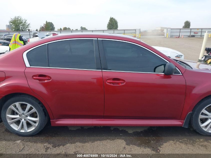 2013 Subaru Legacy 2.5I Limited VIN: 4S3BMBJ66D3034931 Lot: 40576959