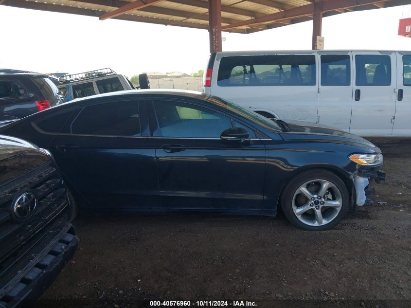 2014 Ford Fusion Se VIN: 3FA6P0H79ER292025 Lot: 40576960