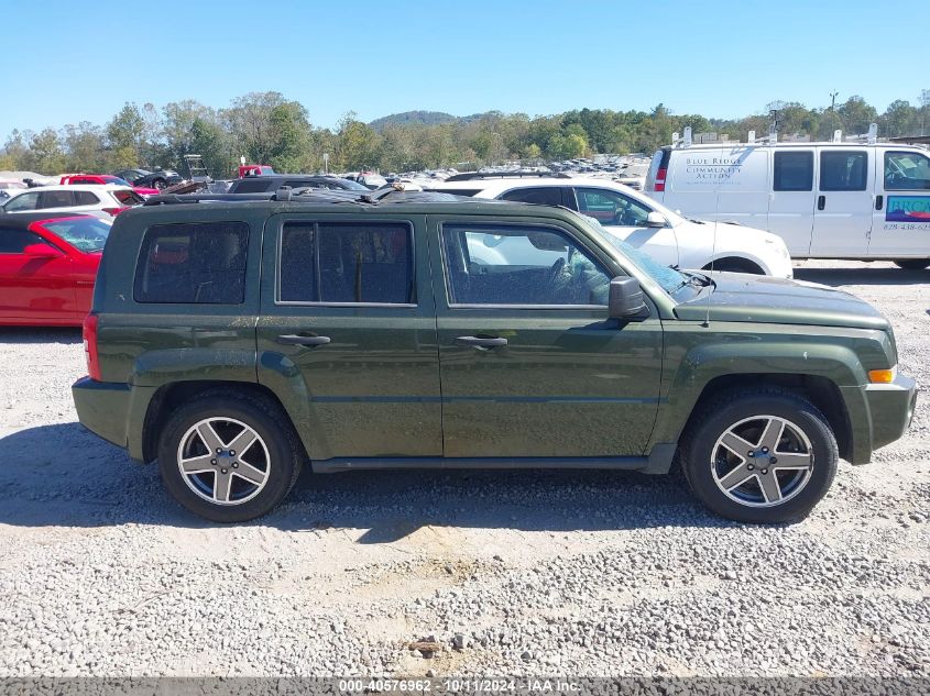 1J4FF28B39D158228 2009 Jeep Patriot Sport