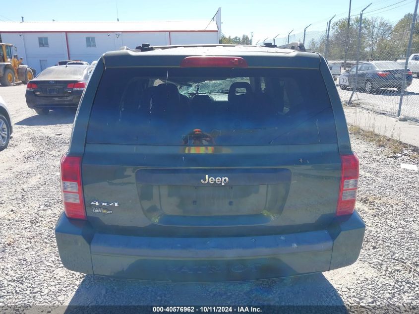 1J4FF28B39D158228 2009 Jeep Patriot Sport