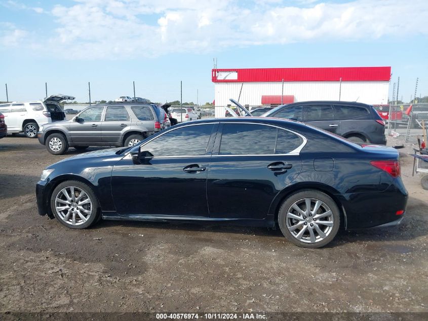 2013 Lexus Gs 350 VIN: JTHBE1BL2D5013931 Lot: 40576974