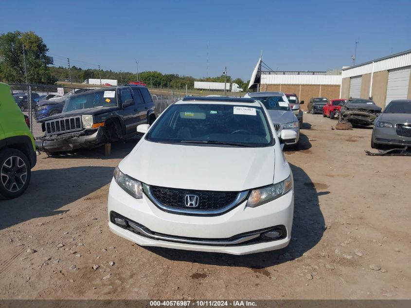 2014 Honda Civic Exl VIN: 19XFB2F94EE052302 Lot: 40576987