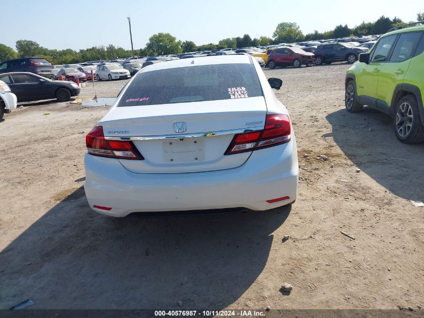 2014 Honda Civic Exl VIN: 19XFB2F94EE052302 Lot: 40576987