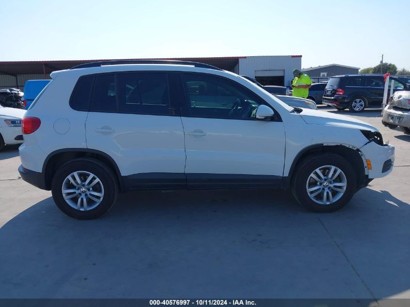 2015 Volkswagen Tiguan S VIN: WVGAV7AX1FW550903 Lot: 40576997