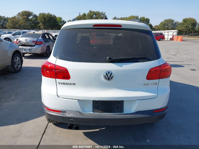 2015 Volkswagen Tiguan S VIN: WVGAV7AX1FW550903 Lot: 40576997