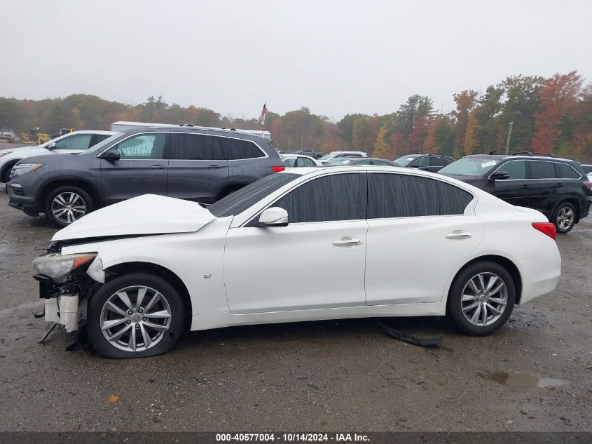 2014 Infiniti Q50 Premium/Sport VIN: JN1BV7AR1EM698332 Lot: 40577004