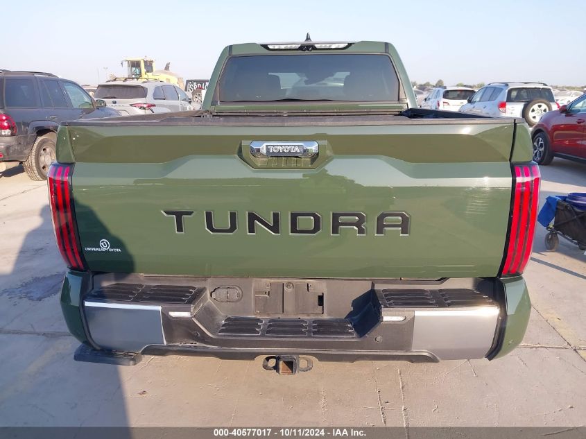 2023 Toyota Tundra Limited VIN: 5TFJA5BC9PX002496 Lot: 40577017