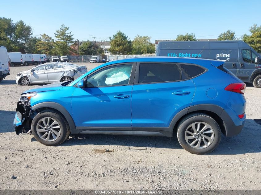 2018 Hyundai Tucson Se VIN: KM8J2CA40JU699315 Lot: 40577018