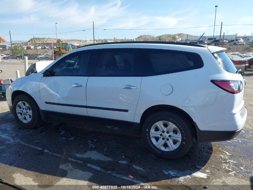 2017 Chevrolet Traverse Ls VIN: 1GNKVFEDXHJ286512 Lot: 40577025