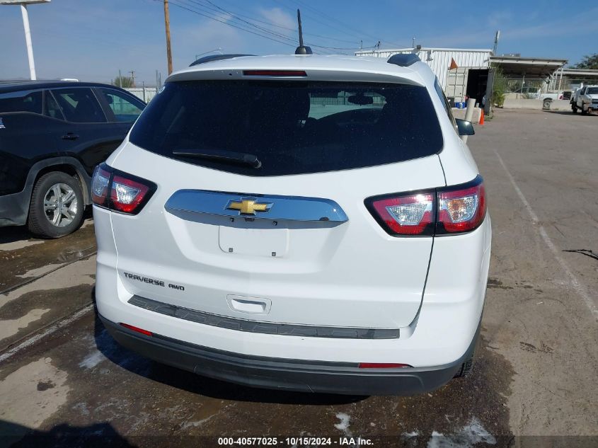 2017 Chevrolet Traverse Ls VIN: 1GNKVFEDXHJ286512 Lot: 40577025