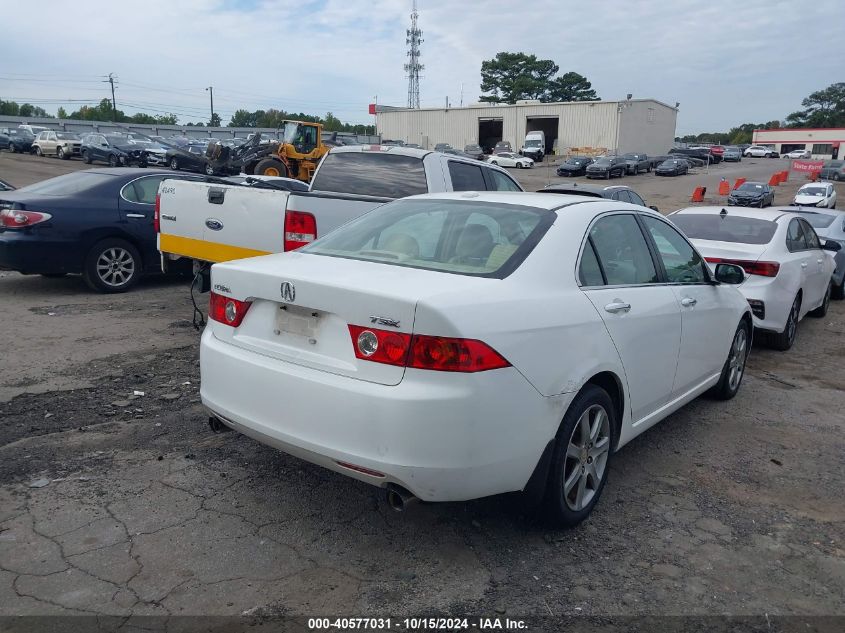 2005 Acura Tsx VIN: JH4CL96905C010594 Lot: 40577031