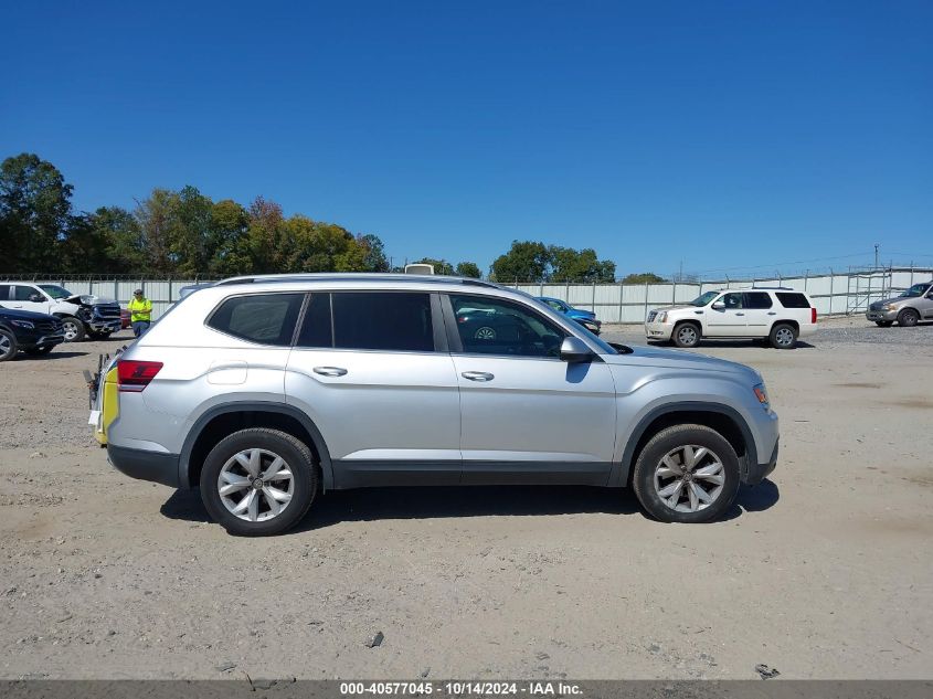 2018 Volkswagen Atlas 3.6L V6 Se VIN: 1V2CR2CA7JC528684 Lot: 40577045