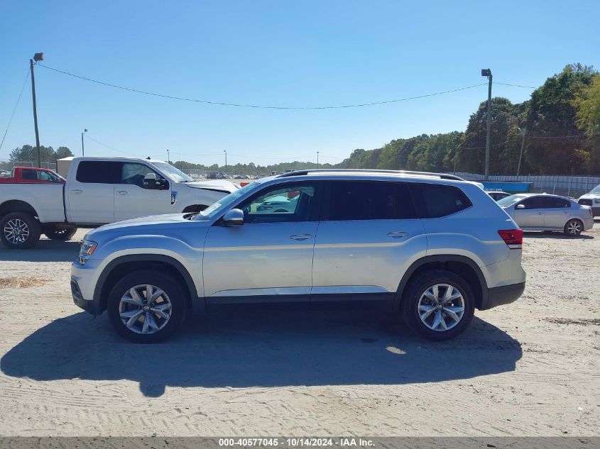 2018 Volkswagen Atlas 3.6L V6 Se VIN: 1V2CR2CA7JC528684 Lot: 40577045