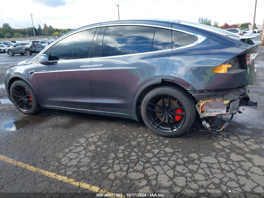 2020 Tesla Model X Performance Dual Motor All-Wheel Drive VIN: 5YJXCDE44LF261551 Lot: 40577052