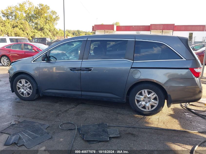 2012 Honda Odyssey Lx VIN: 5FNRL5H29CB064495 Lot: 40577078