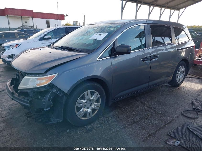 2012 Honda Odyssey Lx VIN: 5FNRL5H29CB064495 Lot: 40577078