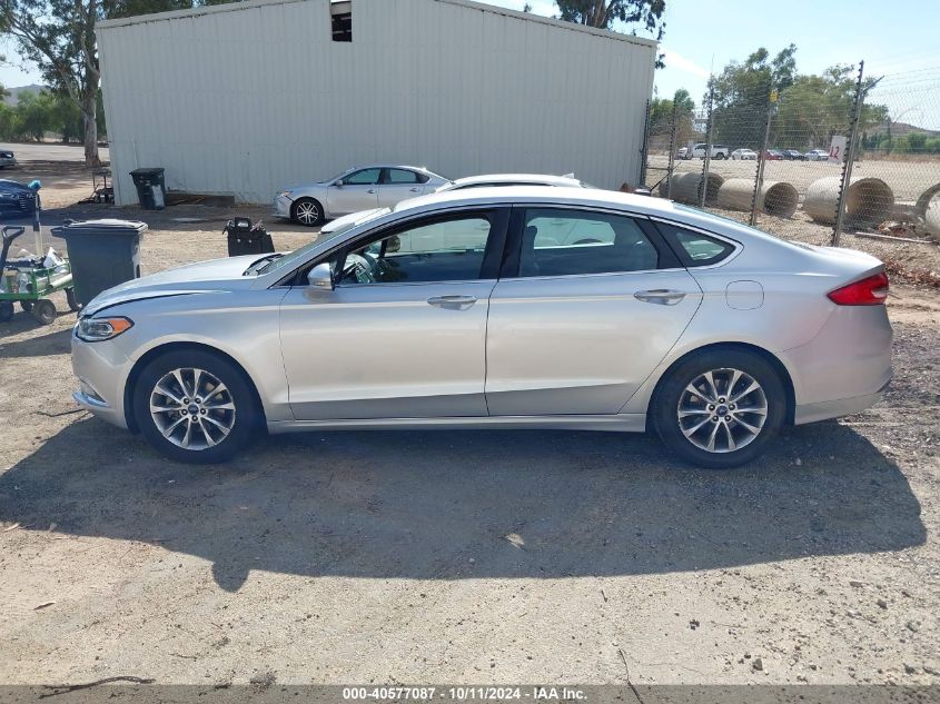 2017 FORD FUSION SE - 3FA6P0HD6HR253127