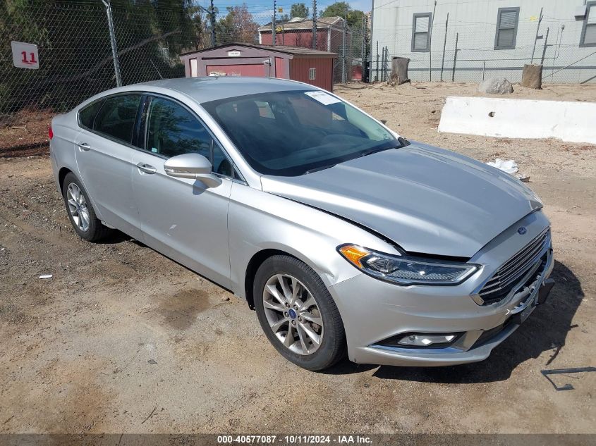 2017 FORD FUSION SE - 3FA6P0HD6HR253127