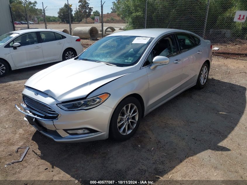 2017 FORD FUSION SE - 3FA6P0HD6HR253127