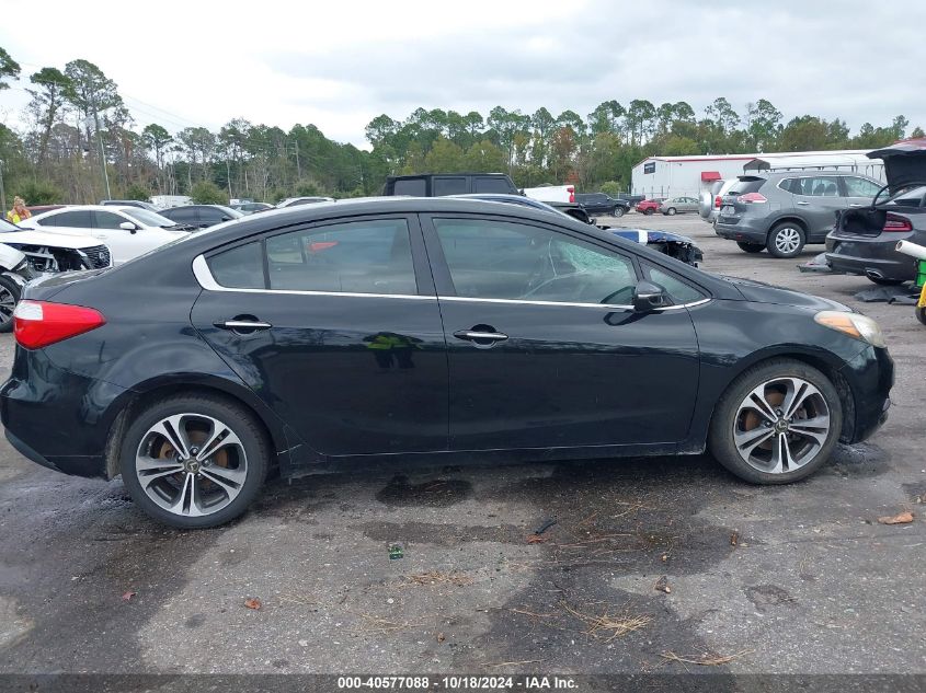 2014 Kia Forte Ex VIN: KNAFZ4A89E5060765 Lot: 40577088