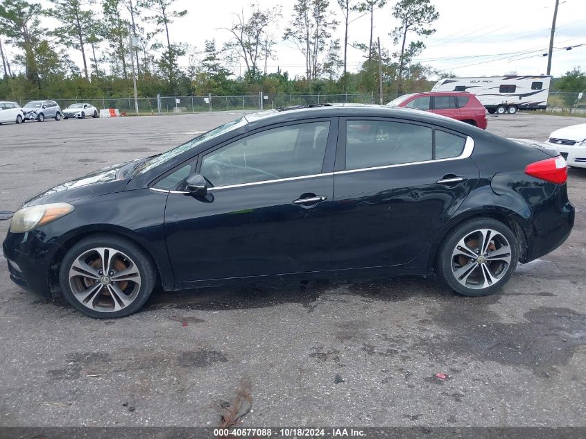 2014 Kia Forte Ex VIN: KNAFZ4A89E5060765 Lot: 40577088