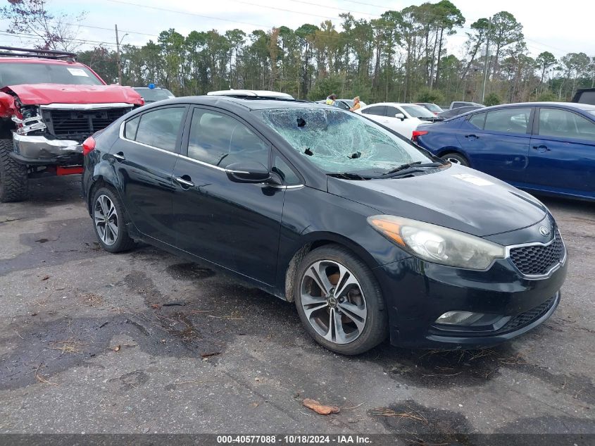 VIN KNAFZ4A89E5060765 2014 KIA FORTE no.1