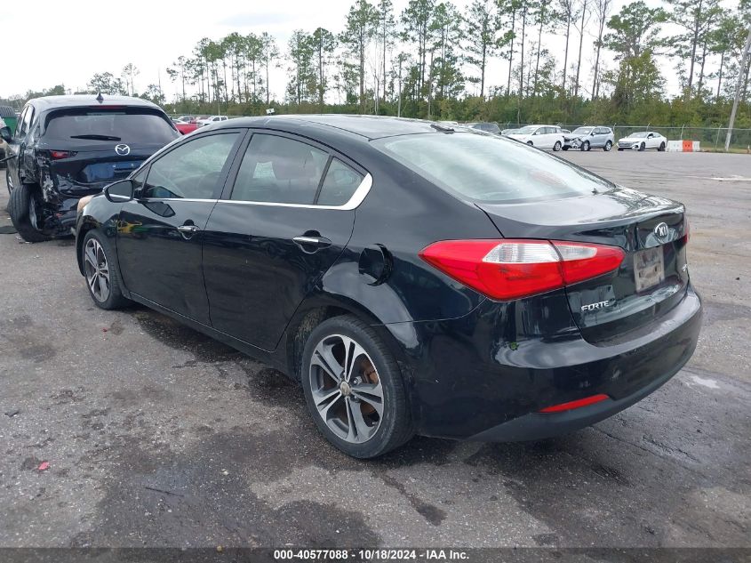 VIN KNAFZ4A89E5060765 2014 KIA FORTE no.3