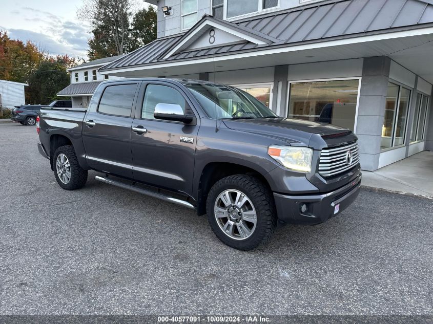 2014 Toyota Tundra Crewmax Platinum VIN: 5TFAY5F18EX407248 Lot: 40577091