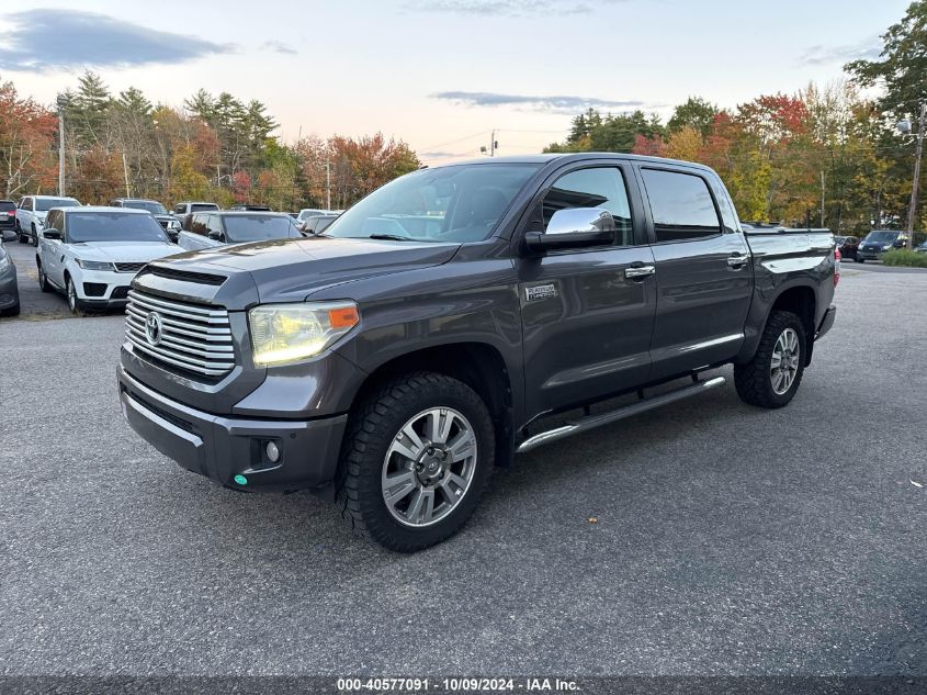 2014 Toyota Tundra Crewmax Platinum VIN: 5TFAY5F18EX407248 Lot: 40577091