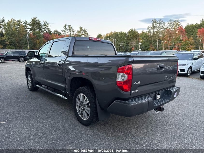 2014 Toyota Tundra Crewmax Platinum VIN: 5TFAY5F18EX407248 Lot: 40577091