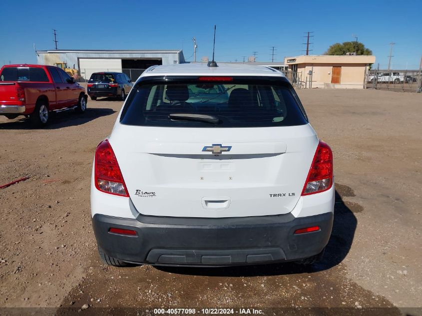 2016 Chevrolet Trax 1Ls VIN: KL7CJKSB6GB689056 Lot: 40577098