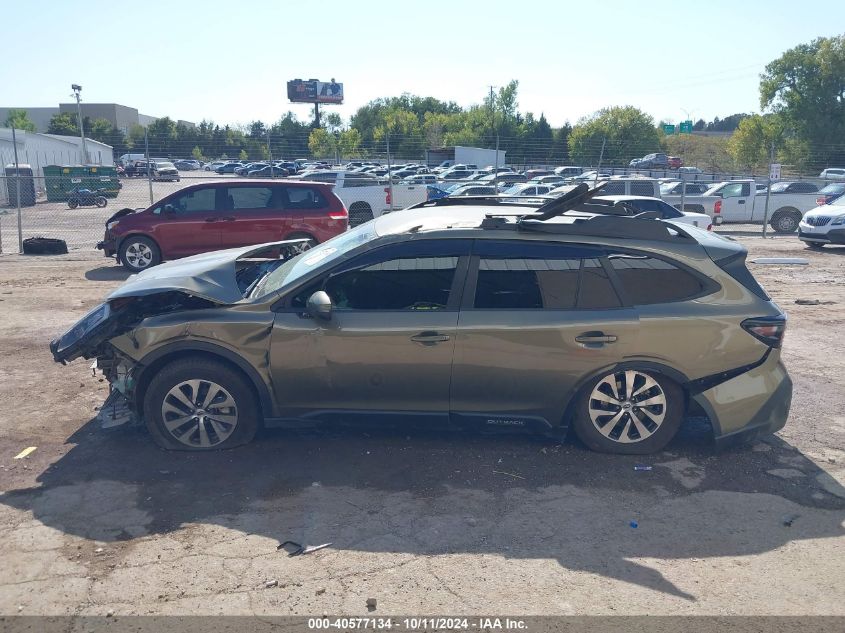 2021 Subaru Outback Premium VIN: 4S4BTADC5M3215917 Lot: 40577134