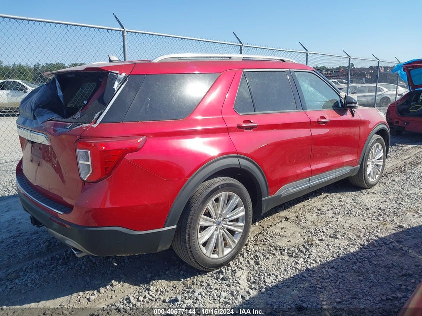 2021 FORD EXPLORER LIMITED - 1FMSK7FH6MGC48111