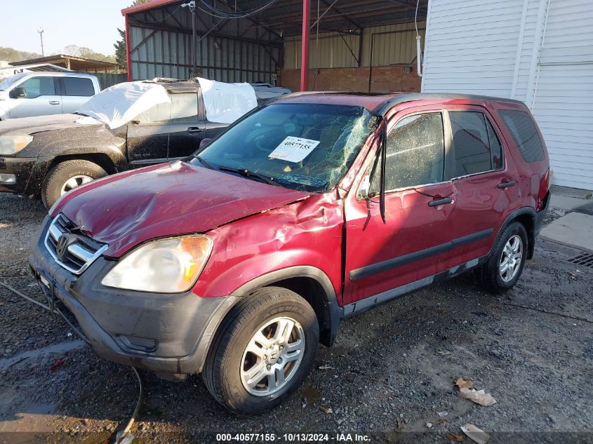 2003 Honda Cr-V Ex VIN: SHSRD78813U124632 Lot: 40577155