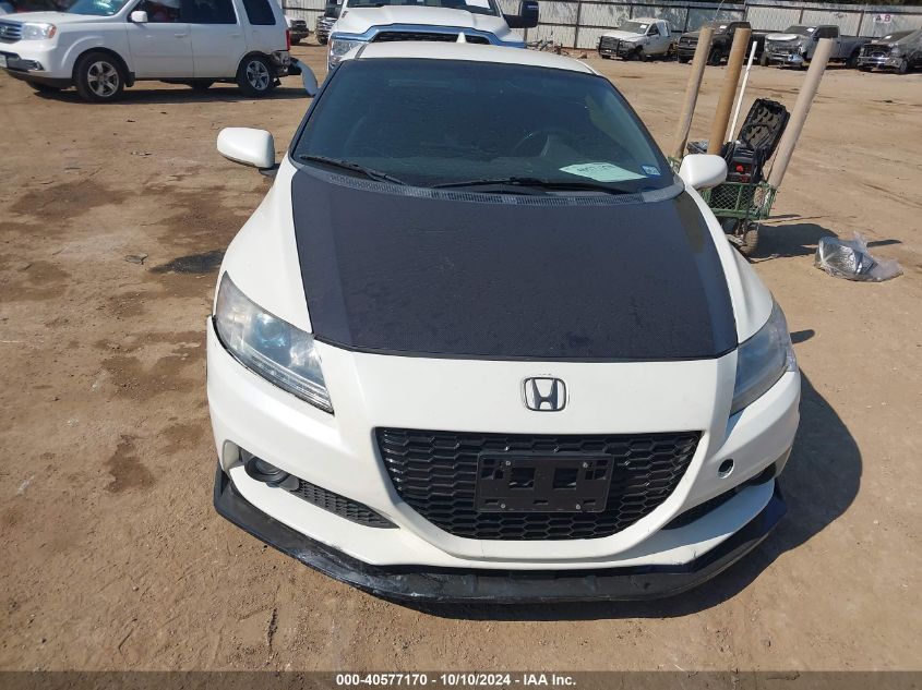 JHMZF1C64ES000296 2014 Honda Cr-Z Ex