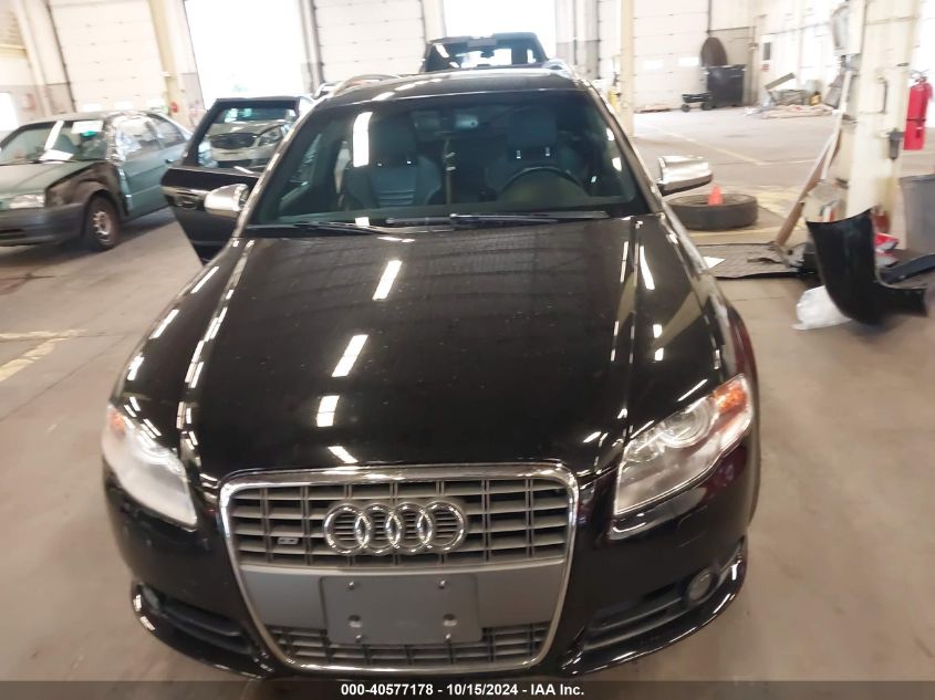 2008 Audi S4 4.2 Avant VIN: WAUUL78E08A170041 Lot: 40577178