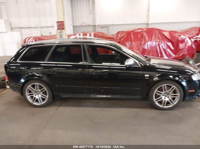 2008 Audi S4 4.2 Avant VIN: WAUUL78E08A170041 Lot: 40577178