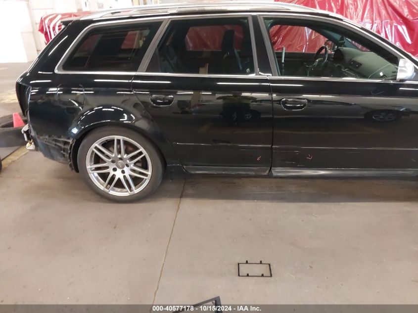 2008 Audi S4 4.2 Avant VIN: WAUUL78E08A170041 Lot: 40577178