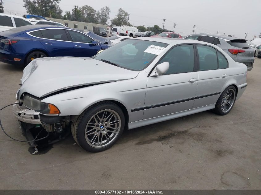 2002 BMW M5 VIN: WBSDE93442CF91128 Lot: 40577182