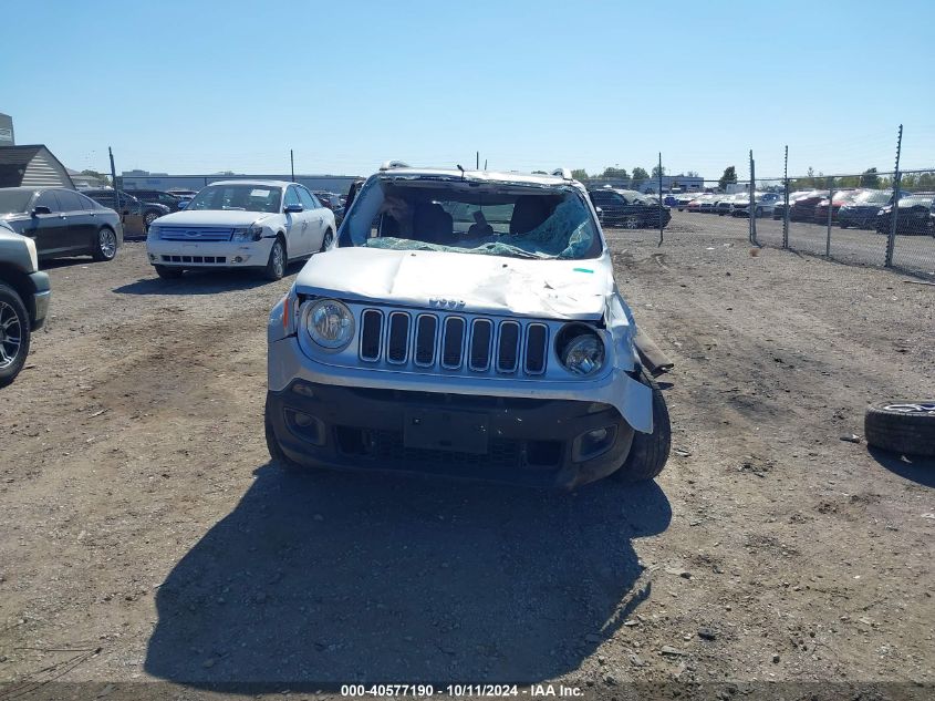 2016 Jeep Renegade Limited VIN: ZACCJBDT6GPD61442 Lot: 40577190