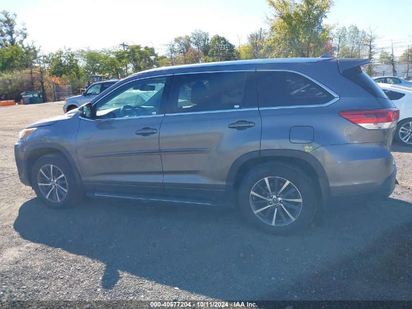 2018 Toyota Highlander Xle VIN: 5TDJZRFH8JS532901 Lot: 40577204