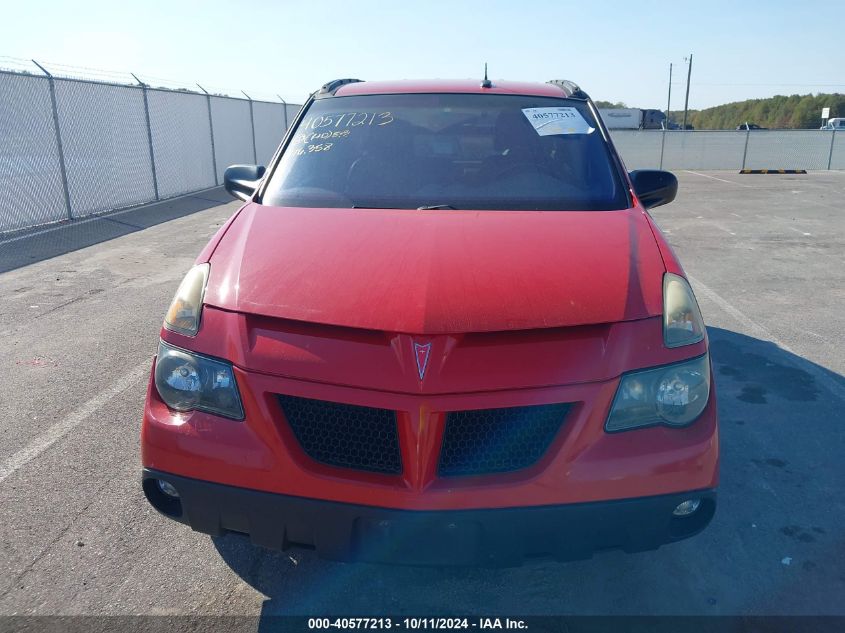 2004 Pontiac Aztek VIN: 3G7DB03E04S533790 Lot: 40577213