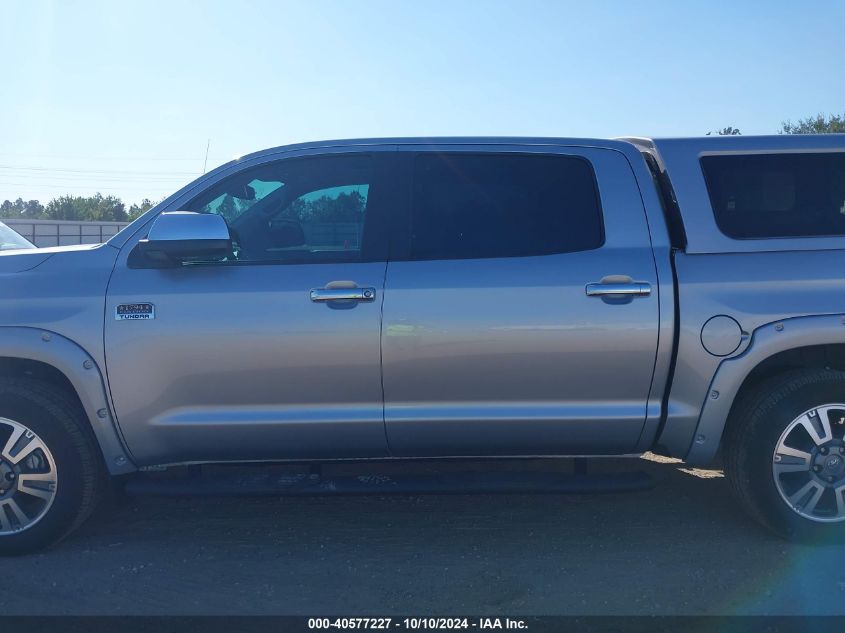 2019 Toyota Tundra 1794 5.7L V8 VIN: 5TFAY5F16KX858335 Lot: 40577227