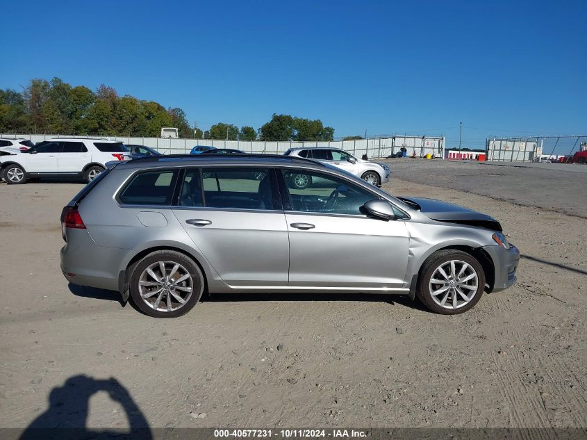 3VWC17AU4GM513485 2016 Volkswagen Golf Sportwagen Tsi Se 4-Door