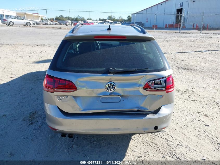 3VWC17AU4GM513485 2016 Volkswagen Golf Sportwagen Tsi Se 4-Door