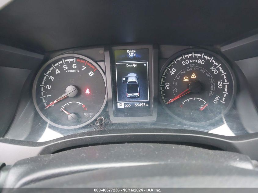 2022 Toyota Tacoma Sr V6 VIN: 3TYSZ5AN0NT079166 Lot: 40577236