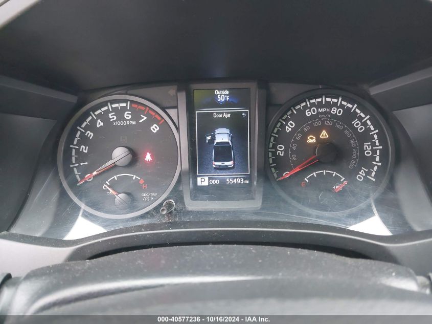 2022 Toyota Tacoma Sr V6 VIN: 3TYSZ5AN0NT079166 Lot: 40577236