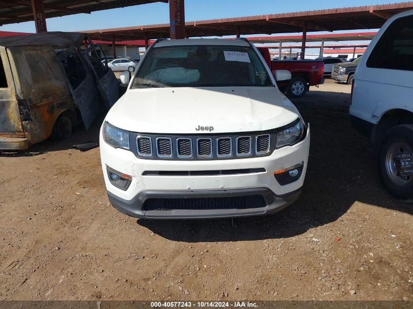 2019 Jeep Compass Latitude 4X4 VIN: 3C4NJDBB3KT829174 Lot: 40577243