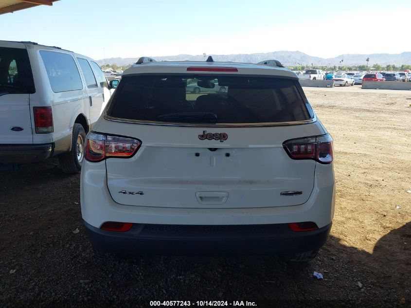 2019 Jeep Compass Latitude 4X4 VIN: 3C4NJDBB3KT829174 Lot: 40577243